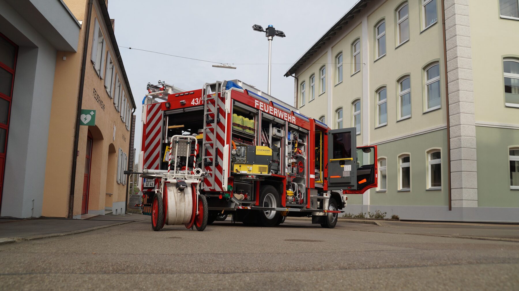 Löschgruppenfahrzeug LF10 der Feuerwehr Aislingen